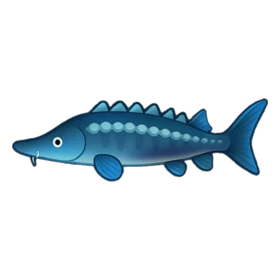 Glacial Sturgeon - Party Animals fish