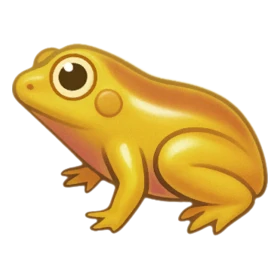 Golden Frog - Party Animals fish