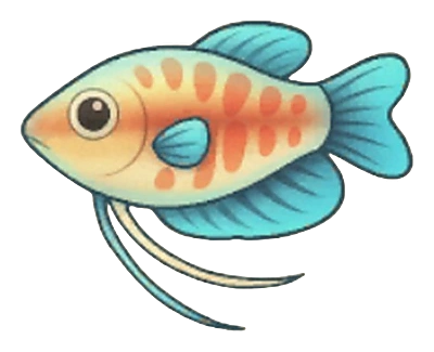 蓝眼泪 - Party Animals fish