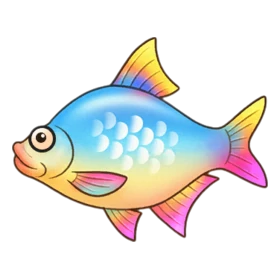 Shimmerfin - Party Animals fish